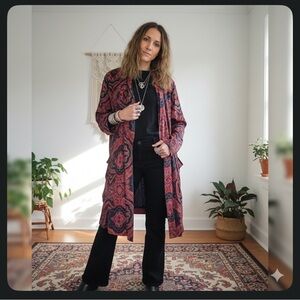 Free People Patterned kimono